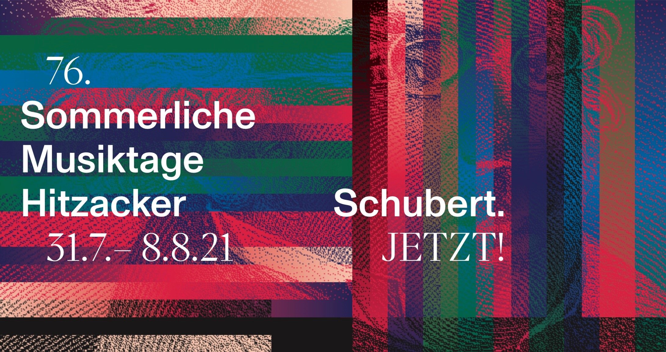 Motiv Sommerliche Musiktage Hitzacker 2021 / Grafik Bureau Hardy Seiler