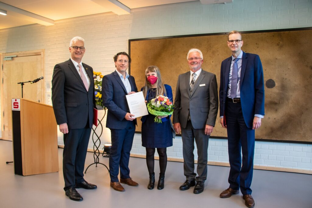 Übergabe Museumspreis, Foto: Kreissparkasse Syke
