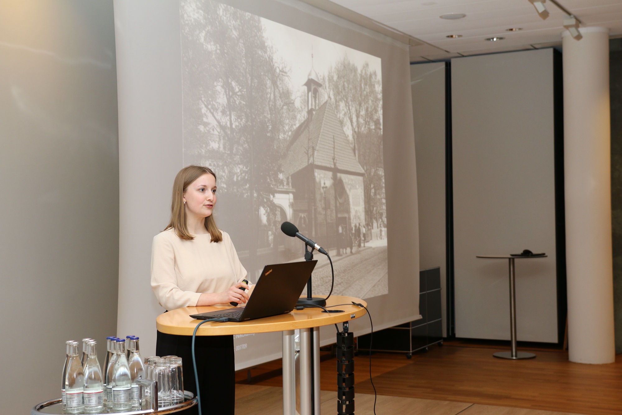 Verleihung des Studienpreises der Niedersächsischen Sparkassenstiftung für Denkmalpflege 2023 am 08.05.2023 in Hannover, Foto: Jörg Zimmermann