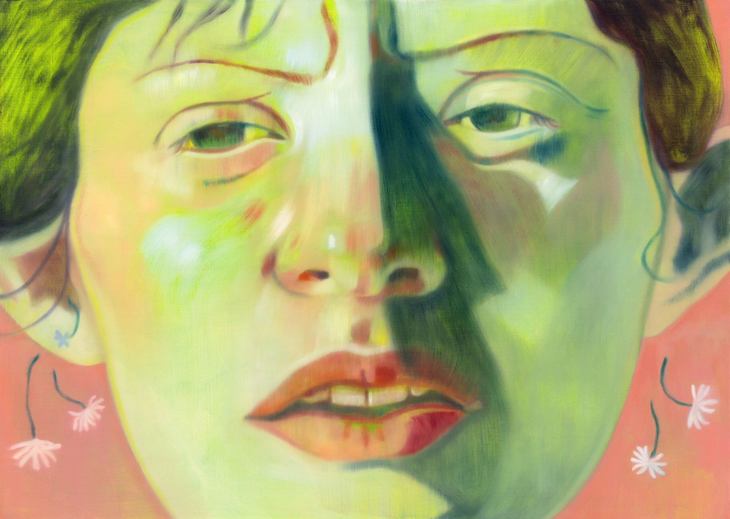 Bild des Gesichts einer Frau