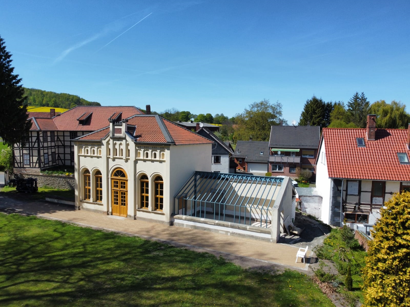 Die Orangerie Wrisbergholzen mit östlichen Glashaus 2026